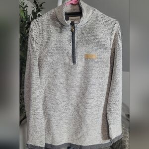 Jadelynn Brooke Quart Zip Pullover Sweater S